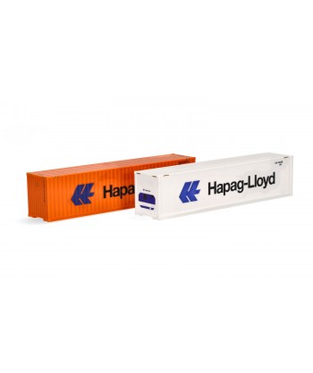 HERPA 076449-006 - Set Con 2 Container 40ft "Hapag-Lloyd" - 1:87