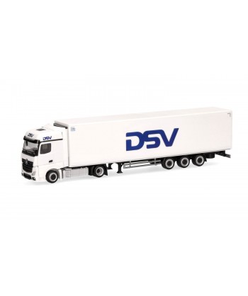 HERPA 318198 - Mercedes Actros Bigspace Semirimorchio Lowliner "DSV" - 1:87