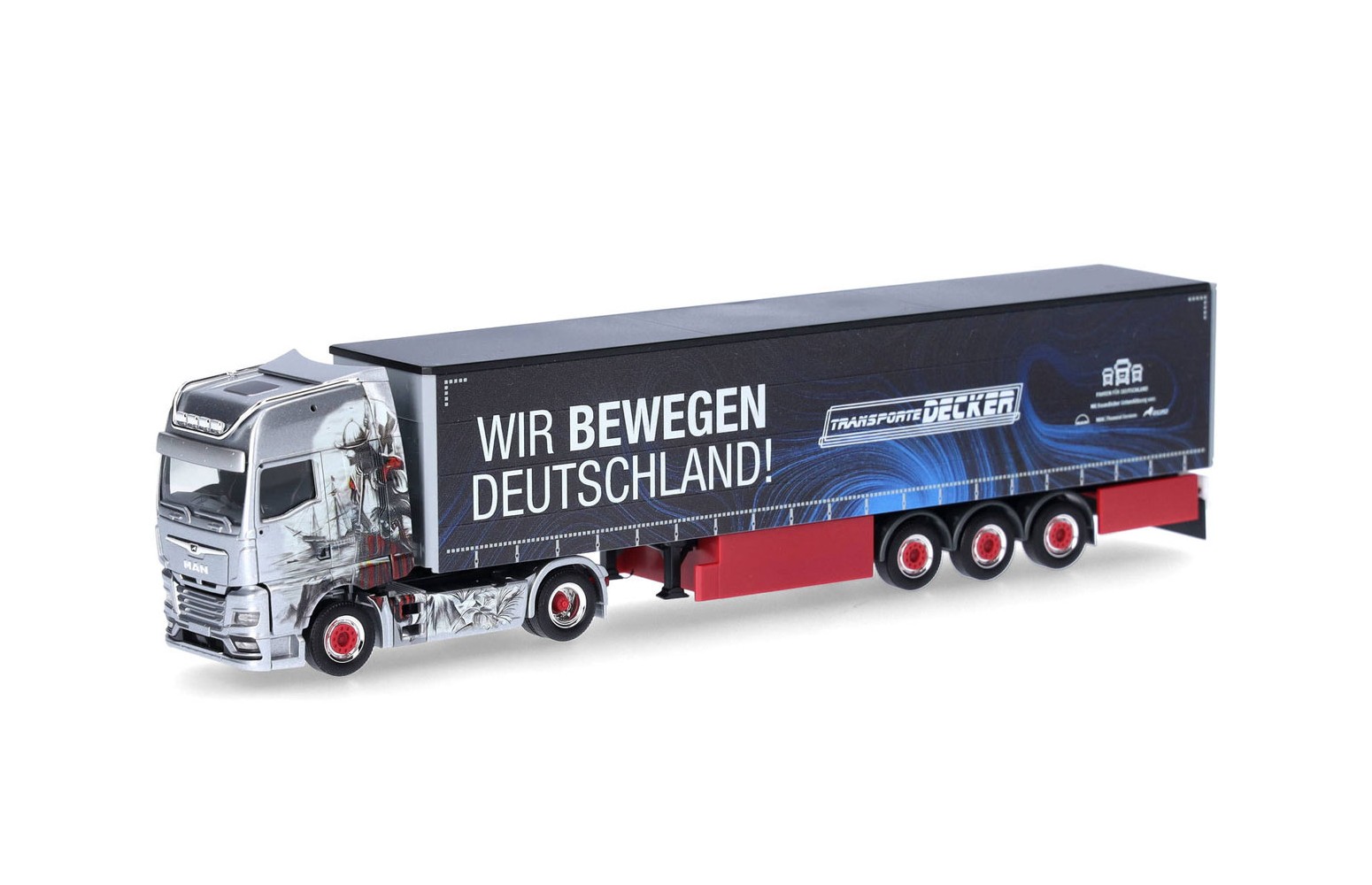 HERPA 316453 - MAN TGX GX Transporte Decker Düren - 1:87